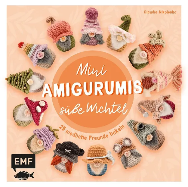 Bild von Nikolenko C: Mini-Amigurumis – SüsseWichtel