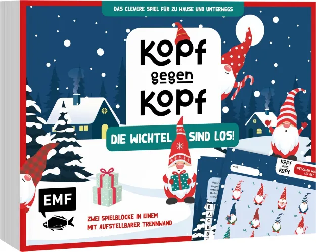 Bild von Der ultimative Spielblock: Kopf gegenKopf – Die Wichtel sind los!