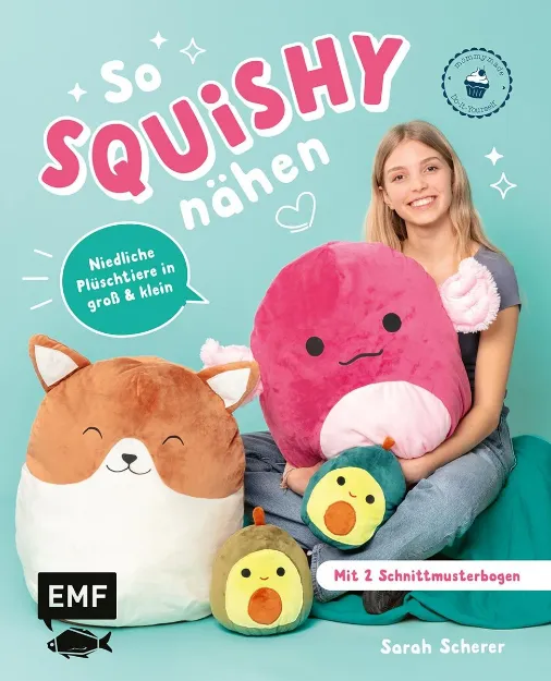 Bild von Scherer S: So squishy nähen: NiedlichePlüschtiere in gross und klein für Squis