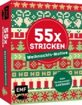 Bild von 55 x stricken – Weihnachts-Motive: DeineStrickmustersammlung als Kartenset