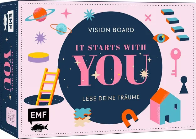 Bild von Berger N: Vision Board: It starts withYOU – Lebe deine Träume für Teens
