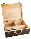 Bild von Agnihotra Holzkoffer inkl. 2 Gläser
