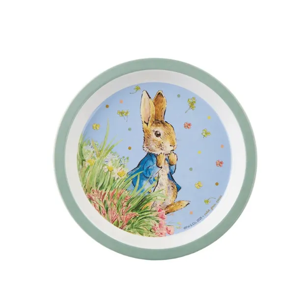 Bild von baby plate peter rabbit blue, VE-6