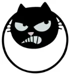 Bild von Ed, the Cat Metall-Lesezeichen , VE-15