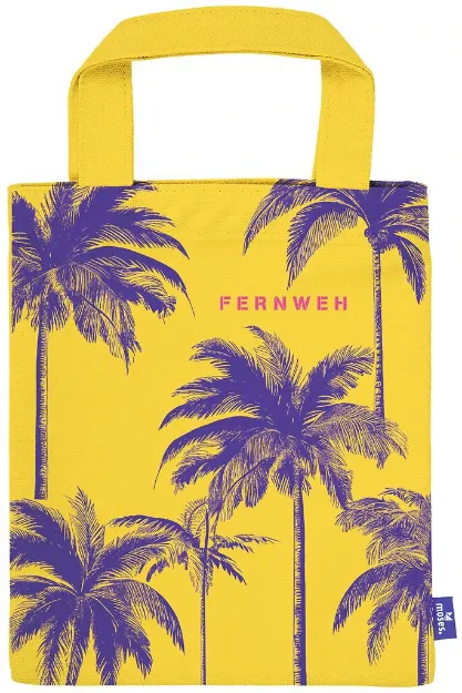 Bild von Fernweh Büchertasche Palmen, VE-6