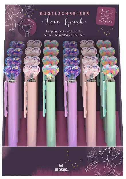 Bild von Just One More Chapter Kugelschreiber Love Spark, VE-24