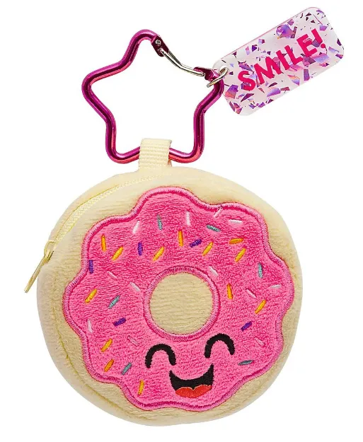 Bild von Happy Day Plüsch-Täschchen mit Karabiner, VE-8