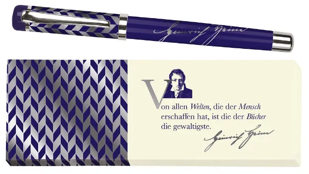 Bild von moses. libri_x Tintenroller Heinrich Heine, VE-4