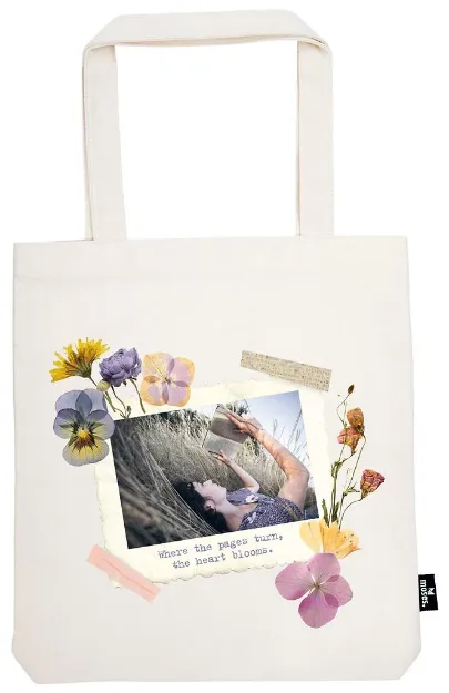Bild von moses. libri_x Shopper Buchblüte, VE-3
