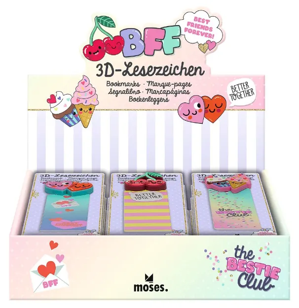 Bild von BFF - 3D-Lesezeichen, VE-12