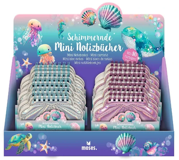 Bild von Schimmerndes Mini-Notizbuch, VE-16