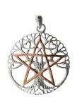 Bild von Yggdrasil mit Pentagramm