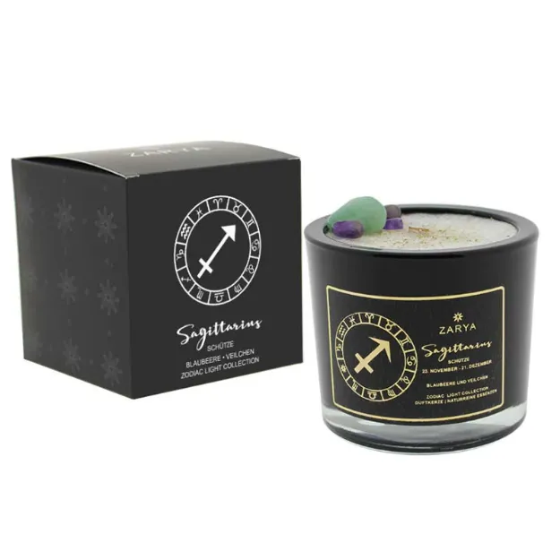 Bild von Duftkerze Schütze aus der Zarya Collection, klein