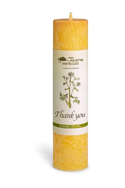 Bild von Allgäu Healing Herb Candle - Thank you