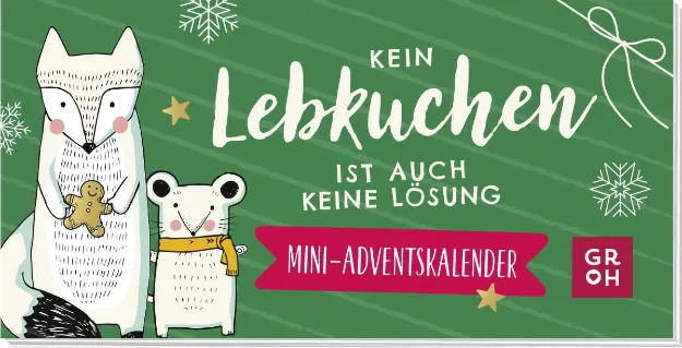 Bild von Mini-Adventskalender Kein Lebkuchen ist auch keine Lösung
