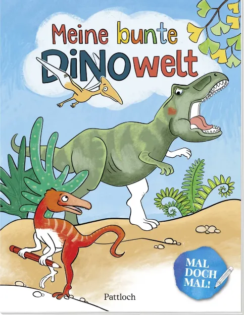 Bild von Kritzelbuch Kaiser, Mal doch mal! - Dinowelt