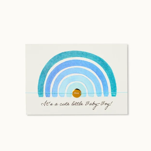 Bild von Armband-Karte Baby Boy - by vivi.