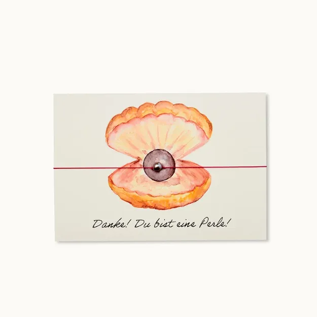 Bild von Armband-Karte Oyster Danke - by vivi.