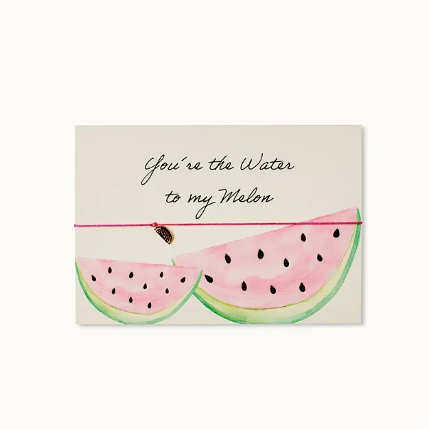 Bild von Armband-Karte: Water to my Melon - by vivi.