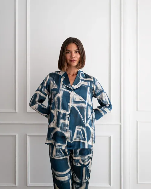 Bild von Bluse Straight Cut Greek XXL (Variante von PJ) - by vivi.