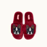 Bild von Brosche für Slipper: Bulldogge - by vivi.