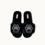 Bild von Brosche für Slipper: Pfote - by vivi.