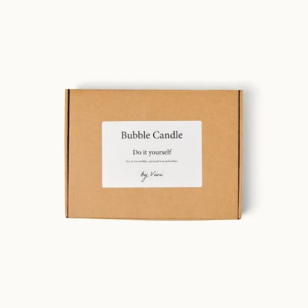 Bild von DIY Set Bubble Kerze - by vivi.