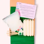 Bild von DIY Set Dip Dye Kerze: Christmas Edition - by vivi.