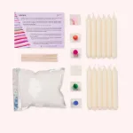 Bild von DIY Set Dip Dye Kerze: Christmas Edition - by vivi.