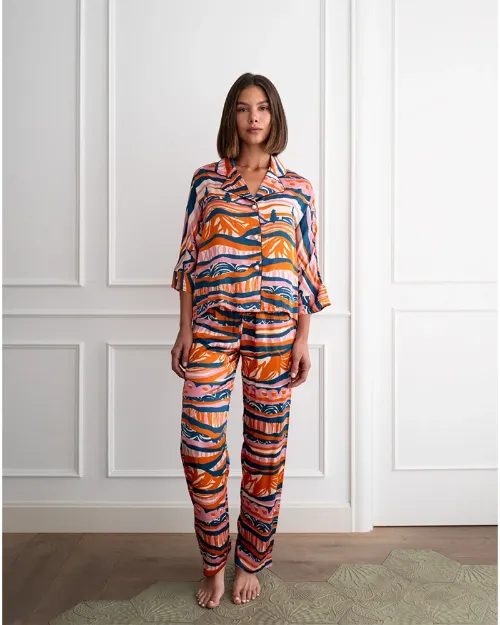 Bild von Hose Happy Stripes XL (Variante von PJ) - by vivi.