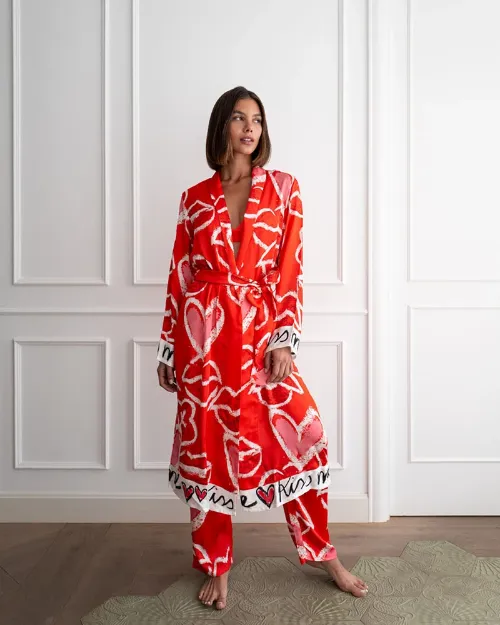 Bild von Kimono Kiss Me XL/XXL (Variante von PJ) - by vivi.