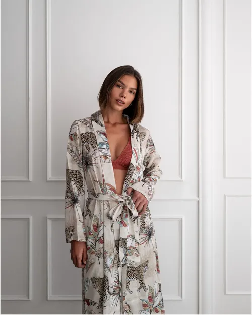 Bild von Kimono Leopards XS/S (Variante von PJ) - by vivi.