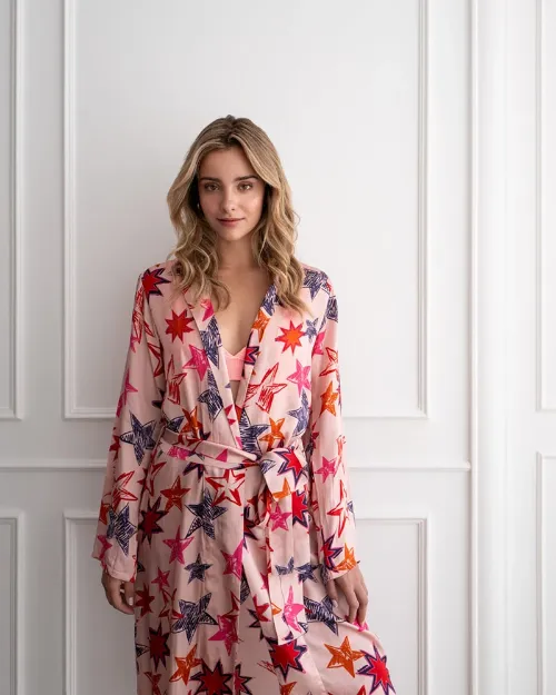 Bild von Kimono Stars  XL/XXL (Variante von PJ) - by vivi.