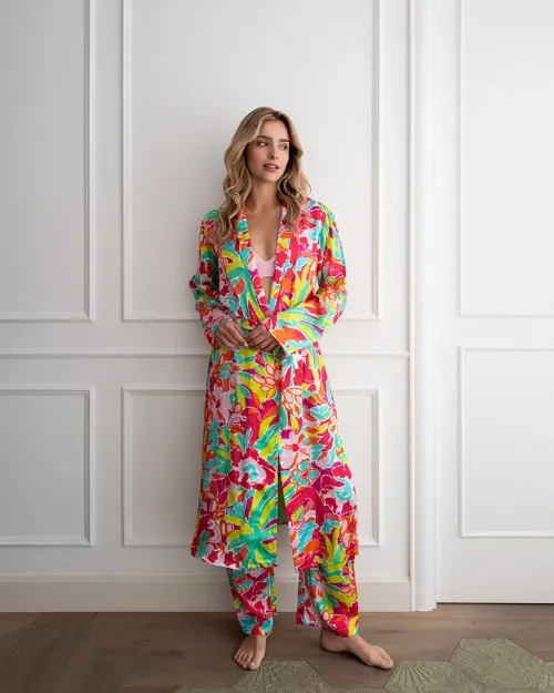 Bild von Kimono The Tropical XS/S (Variante von PJ) - by vivi.