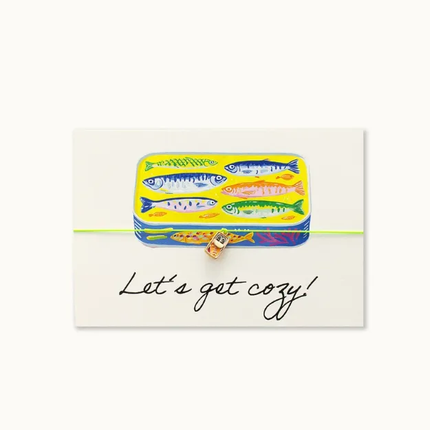 Bild von Armband-Karte: Let´s get cozy! - by vivi.
