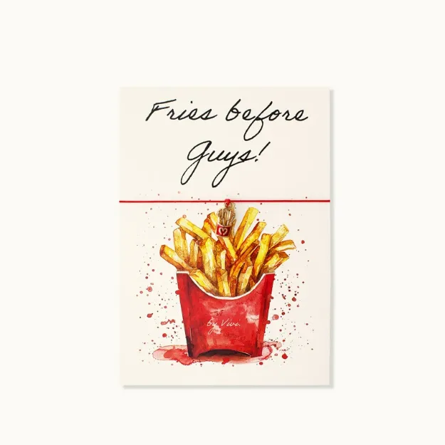 Bild von Armband-Karte: Fries before guys - by vivi.