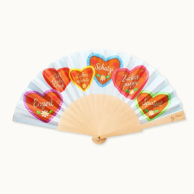 Bild von Fächer Lebkuchenherzen - by vivi.