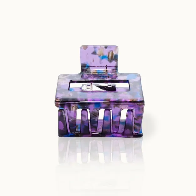 Bild von Haarklammer Square Purple Leo - by vivi.