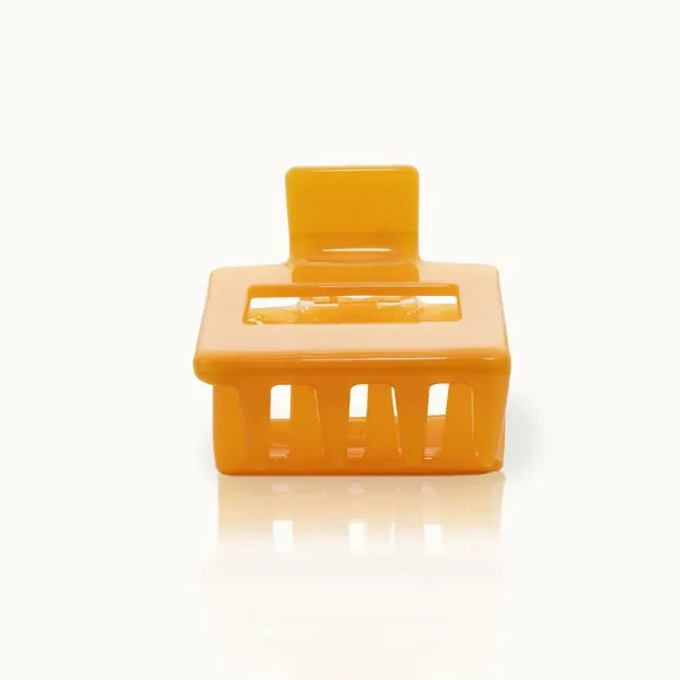Bild von Haarklammer Square  Neon Orange - by vivi.