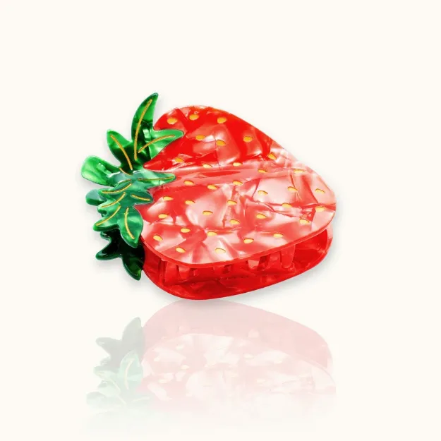 Bild von Haarklammer Erdbeere - by vivi.