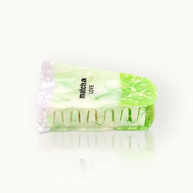 Bild von Haarklammer Matcha Love - by vivi.