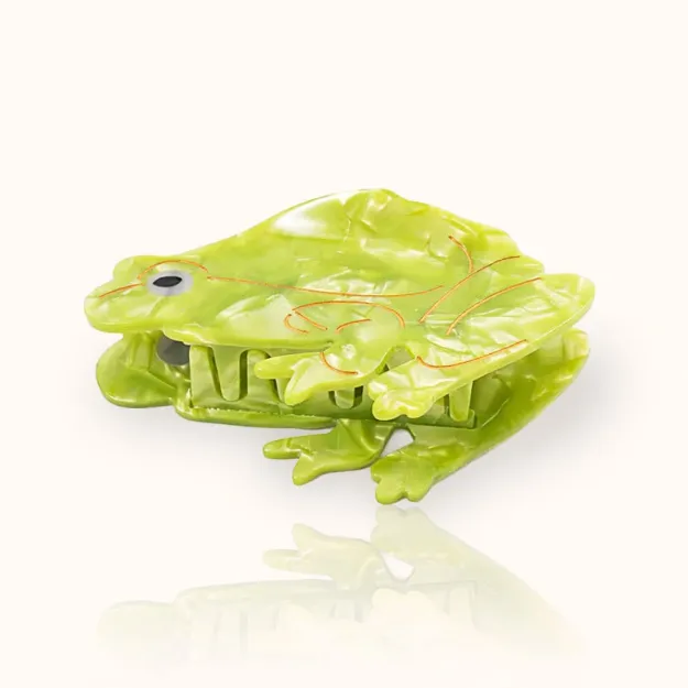 Bild von Haarklammer Frosch  - by vivi.