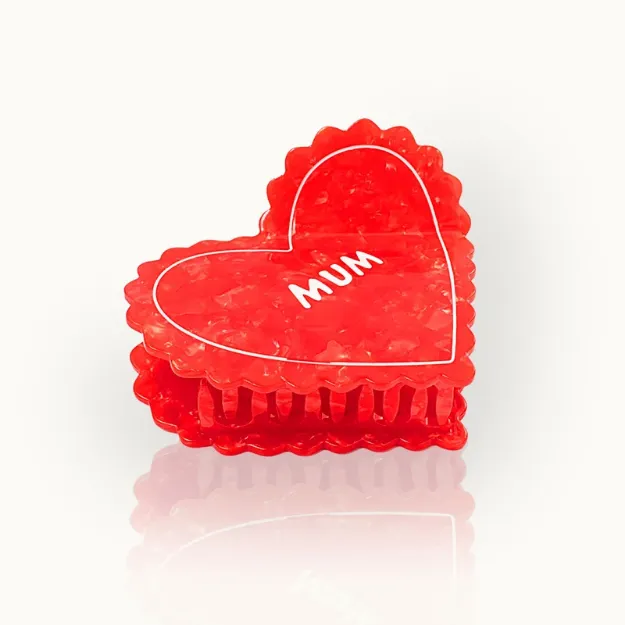 Bild von Haarklammer Herz Mum - by vivi.