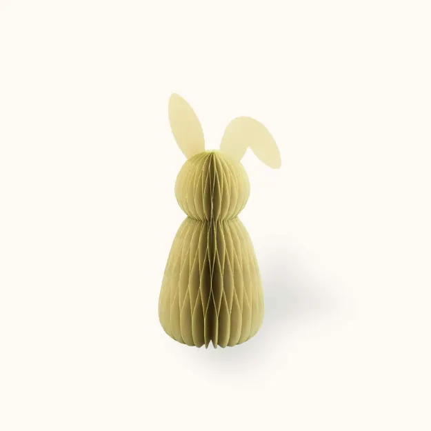 Bild von Ostern aus Papier Hase 20 cm Light Grün - by vivi.