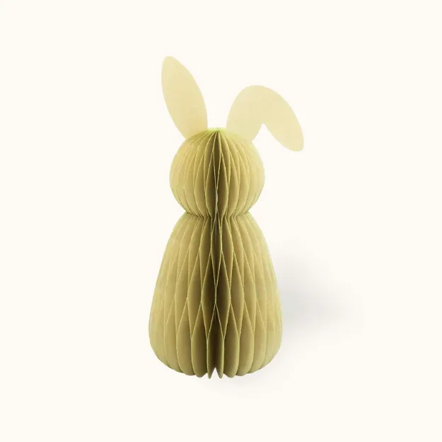 Bild von Ostern aus Papier Hase 30 cm Light Grün - by vivi.