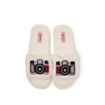 Bild von Brosche für Slipper: Camera - by vivi.