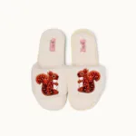 Bild von Brosche für Slipper: Eichhörnchen - by vivi.