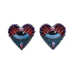 Bild von Brosche für Slipper: Evil Eye Heart  - by vivi.