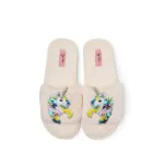 Bild von Brosche für Slipper: Einhörner - by vivi.