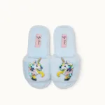 Bild von Brosche für Slipper: Einhörner - by vivi.